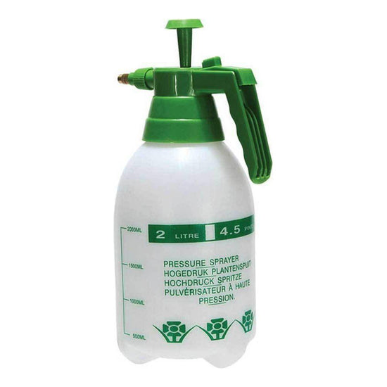 2L Hand Held Pressure Sprayer - Plastic Garden Pump For Liquids - Portable Bottle - Magdasmall