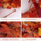2M Artificial Fall Maple Leaf Garland - Magdasmall