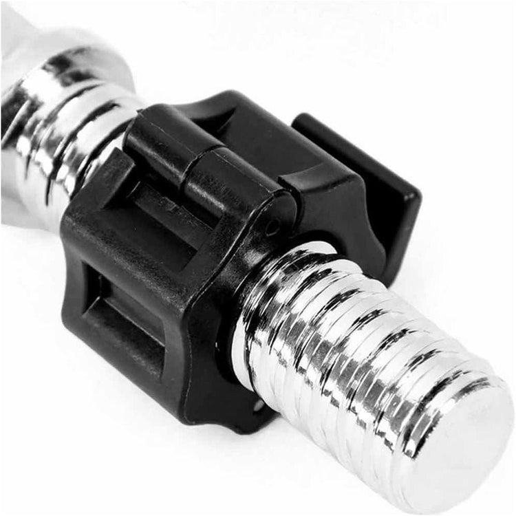 2Pcs 1in / 25mm Dumbbell Clamps Barbell Clamps Collars Clips Bar Plates Collar Clips Black - Magdasmall