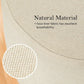 2X Fabric Ottoman Round Wooden Leg Foot Stool - BEIGE - Magdasmall