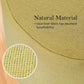 2X Fabric Ottoman Round Wooden Leg Foot Stool - Mustard Yellow - Magdasmall