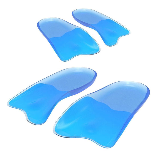 2X Pair Half Insoles Shoe Inserts L Size Gel Arch Support Foot Pad - Magdasmall