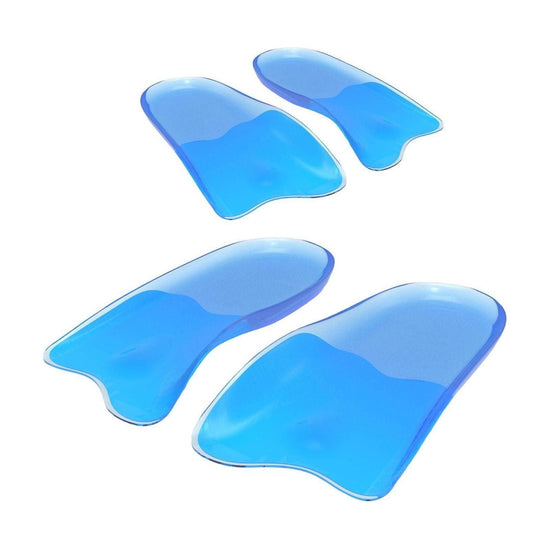 2X Pair Half Insoles Shoe Inserts M Size Gel Arch Support Foot Pad - Magdasmall