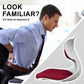 2X Slender Chair Posture Correction Seat Floor Lounge Padded Stackable RED - Magdasmall