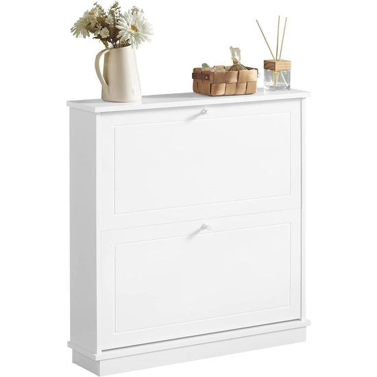 2 Drawer Shoe Cabinet Storage Unit - Magdasmall