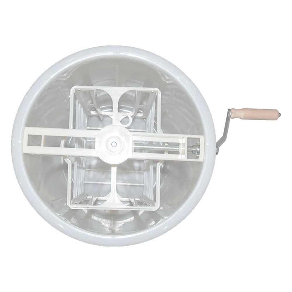 2 Frame Honey Extractor Plastic Two Manual Spinner Crank Honey Bee Beekeeping - Magdasmall