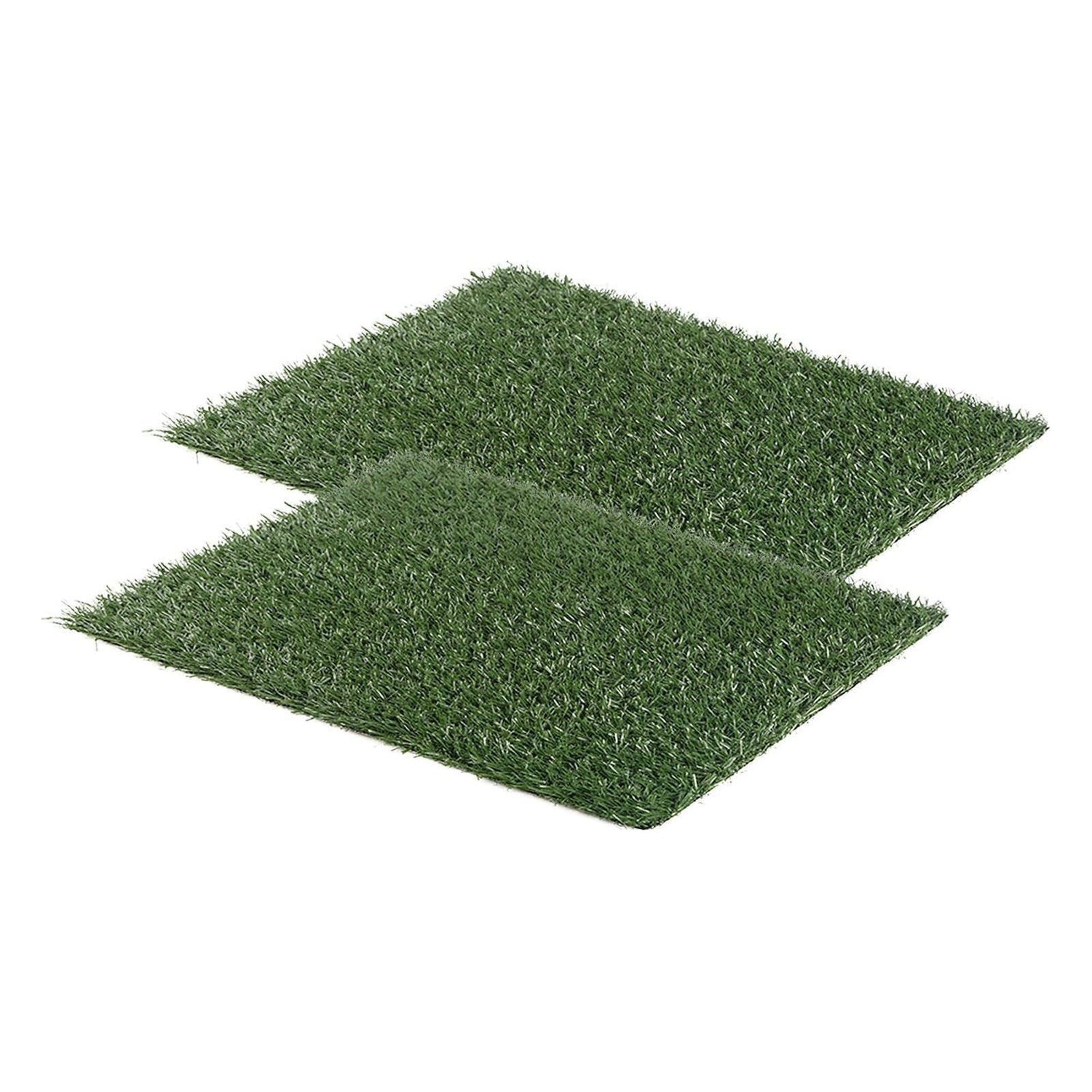 2 Grass Mat 58.5cm x 46cm for Pet Dog Potty Tray Training Toilet - Magdasmall