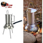 2 In 1 Camping Stainless Steel 9Cup Pot Moka Coffee Maker Italian Espresso Kettle 2024 NEW MODLE - Magdasmall