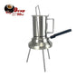 2 In 1 Camping Stainless Steel 9Cup Pot Moka Coffee Maker Italian Espresso Kettle 2024 NEW MODLE - Magdasmall