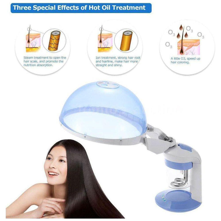 2 In 1 Facial and Hair Steamer Face Skin Portable Table Top Steam Ozone Machine - Magdasmall