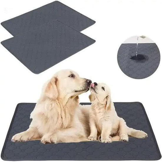 2 PCS Washable Waterproof Pet Pad -Non-Slip, Absorbent, Reusable Mat for Dogs and Cats  XL(150*90cm) - Magdasmall