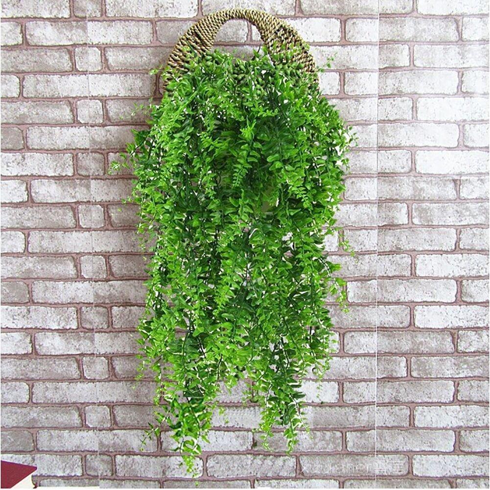 2 Pack 76cm Fake Plants Faux Artificial Eucalyptus Plants Home Garden Window Office Wedding Decoration - Magdasmall