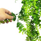2 Pack 76cm Fake Plants Faux Artificial Eucalyptus Plants Home Garden Window Office Wedding Decoration - Magdasmall