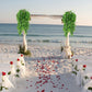 2 Pack 76cm Fake Plants Faux Artificial Eucalyptus Plants Home Garden Window Office Wedding Decoration - Magdasmall