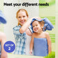 2 Pack Bath Sheets Set Cotton Extra Large Towel Blue - Magdasmall