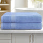 2 Pack Bath Sheets Set Cotton Extra Large Towel Blue - Magdasmall