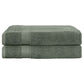 2 Pack Bath Sheets Set Cotton Extra Large Towel Green - Magdasmall