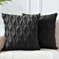 2 Pack Decorative Boho Throw Pillow Covers 45 x 45 cm (Black) - Magdasmall