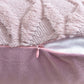 2 Pack Decorative Boho Throw Pillow Covers 45 x 45 cm (Pink) - Magdasmall