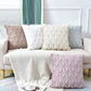 2 Pack Decorative Boho Throw Pillow Covers 45 x 45 cm (Pink) - Magdasmall