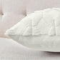 2 Pack Decorative Boho Throw Pillow Covers 45 x 45 cm (White) - Magdasmall