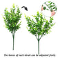 2 Pack Fake Plants Faux Artificial Eucalyptus Plants Home Garden Window Office Wedding Decoration - Magdasmall