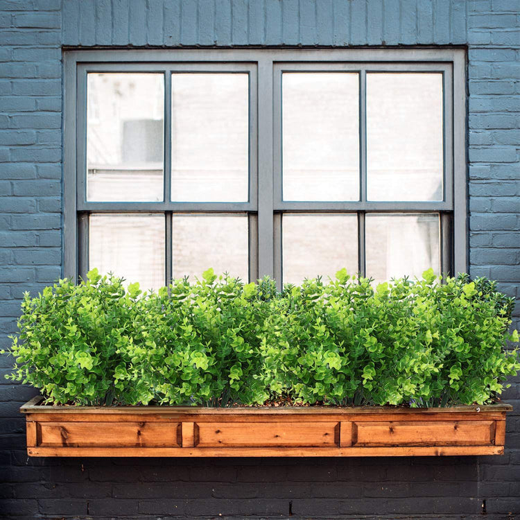 2 Pack Fake Plants Faux Artificial Eucalyptus Plants Home Garden Window Office Wedding Decoration - Magdasmall