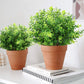 2 Pack Fake Plants Faux Artificial Eucalyptus Plants Home Garden Window Office Wedding Decoration - Magdasmall