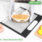 2 Pack Large Stainless Steel Roll Up Dish Drying Rack with Utensil Holder for Home Kitchen - Magdasmall