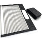 2 Pack Large Stainless Steel Roll Up Dish Drying Rack with Utensil Holder for Home Kitchen - Magdasmall