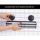 2 Pack Rectangular Corner Shower Caddy Shelf Basket Rack with Premium Vacuum Suction Cup No-Drilling for Bathroom and Kitchen - Magdasmall