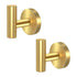 2 Pcs Wall Mount Bathroom Towel Hooks Holder Cloth Hanger Hook Kitchen Door Hanger Gold - Magdasmall