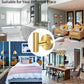 2 Pcs Wall Mount Bathroom Towel Hooks Holder Cloth Hanger Hook Kitchen Door Hanger Gold - Magdasmall