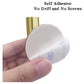 2 Pcs Wall Mount Self Adhesive Bathroom Towel Hooks Holder Cloth Hanger Hook Door Hanger Gold - Magdasmall