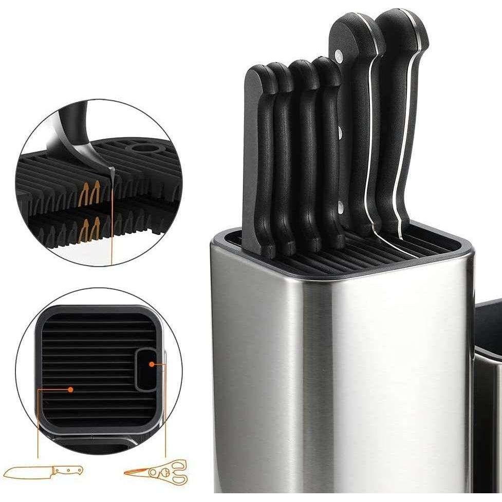 2 in 1 Stainless steel knife holder for kitchen - Magdasmall