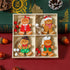 (2 set)Christmas Gingerbread Ornaments Set - Festive Wooden Decorations for Tree, Set of 12 - Magdasmall