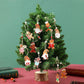 (2 set)Christmas Gingerbread Ornaments Set - Festive Wooden Decorations for Tree, Set of 12 - Magdasmall