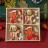 (2 set)Christmas Gingerbread Ornaments Set - Festive Wooden Decorations for Tree, Set of 12 - Magdasmall