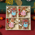 (2 set)Christmas Gingerbread Ornaments Set - Festive Wooden Decorations for Tree, Set of 12 - Magdasmall
