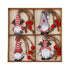 (2 set)Christmas Gnome Ornaments Set - Festive Wooden Decorations for Tree, Set of 12 - Magdasmall