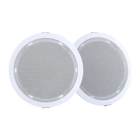 2 x 6" In Ceiling Speakers Home 80W Speaker Theatre Stereo Outdoor Multi Room - Magdasmall