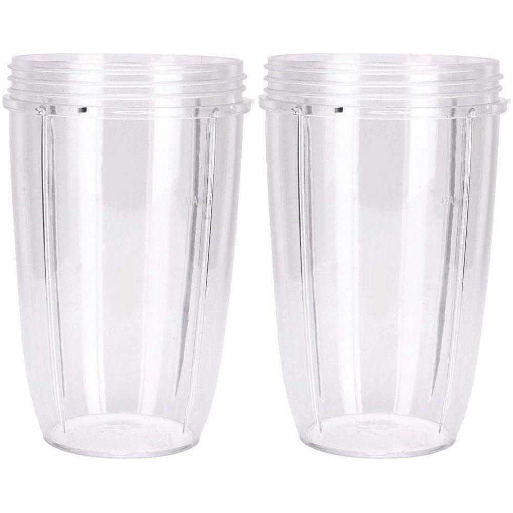 2x For Nutribullet Colossal Big Large Tall Cup 32 Oz - Nutri 600 and 900 Models - Magdasmall