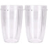 2x For Nutribullet Colossal Big Large Tall Cup 32 Oz - Nutri 600 and 900 Models - Magdasmall