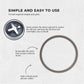 2x For Nutribullet Gasket Seal Grey Ring For 900W - Most 600W 1200W Blade - Magdasmall