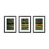 3 PCS Photo Frame Wall Set A3 Picture Home Decor Art Gift Present Black