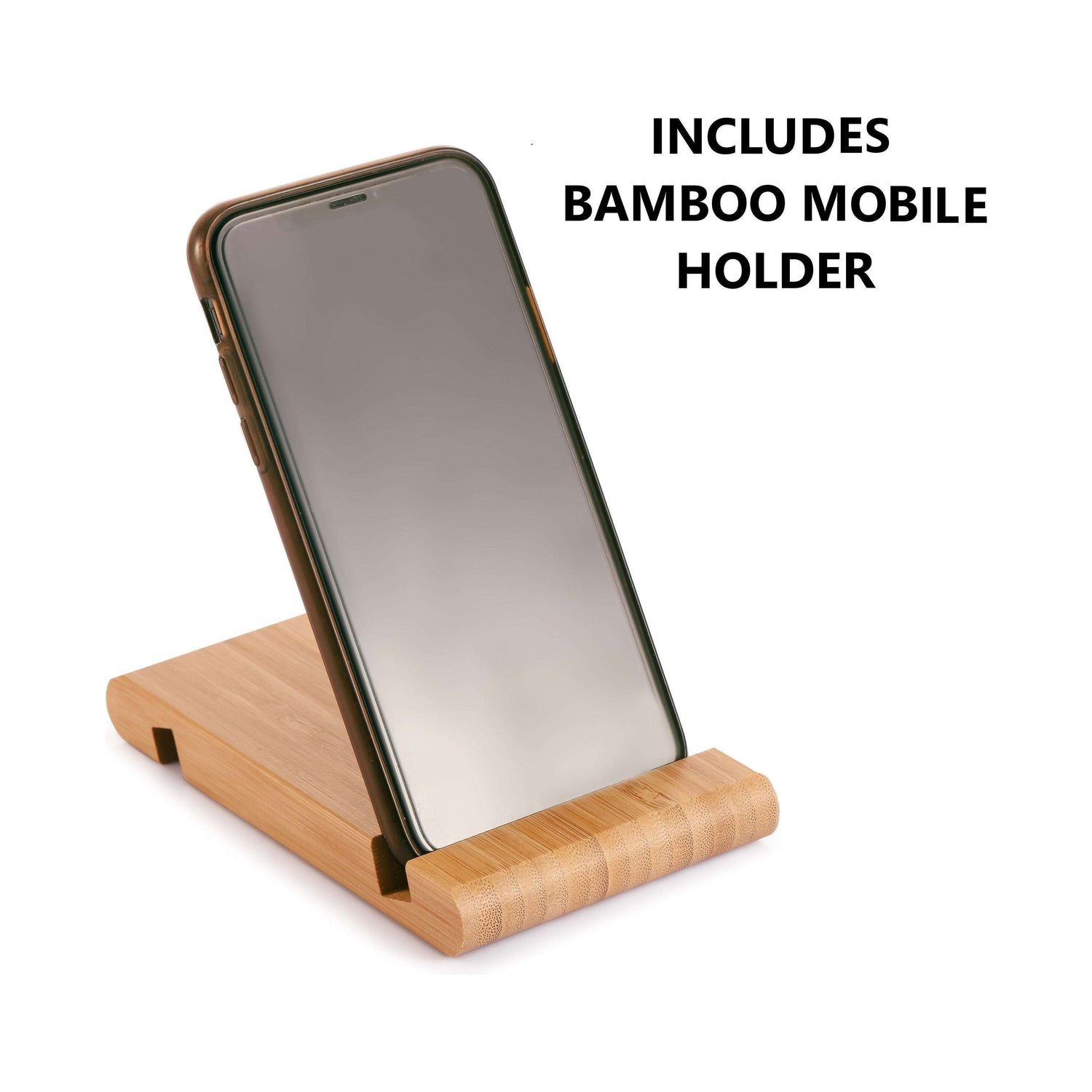 3 Pieces Bamboo Cutting Board with Juice Groove and Mobile Holder included for Home Kitchen - Magdasmall