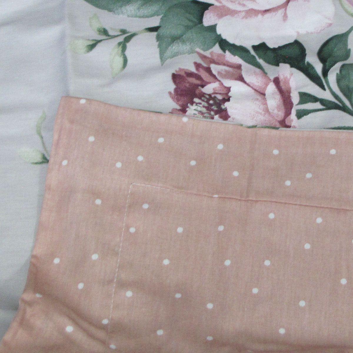 300TC Caterina Reversible Cotton Quilt Cover Set King - Magdasmall