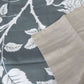 300TC Gardenia Charcoal Reversible Cotton Quilt Cover Set Queen - Magdasmall