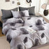 300TC Heidi Grey Reversible Cotton Quilt Cover Set King - Magdasmall