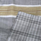 300TC Theodore Grey Reversible Cotton Quilt Cover Set Queen - Magdasmall